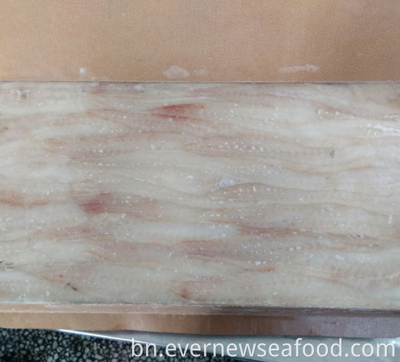 উচ্চ মানের হিমায়িত পোলক ফিললেট ব্লক